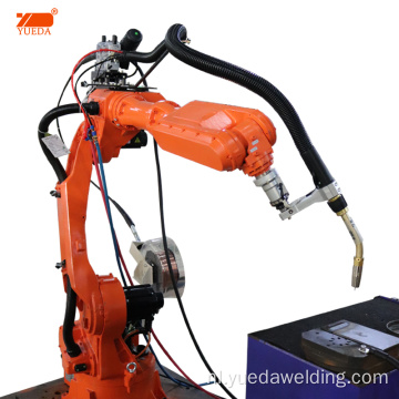 6 Axis H Beam Flame Snijd Robot System